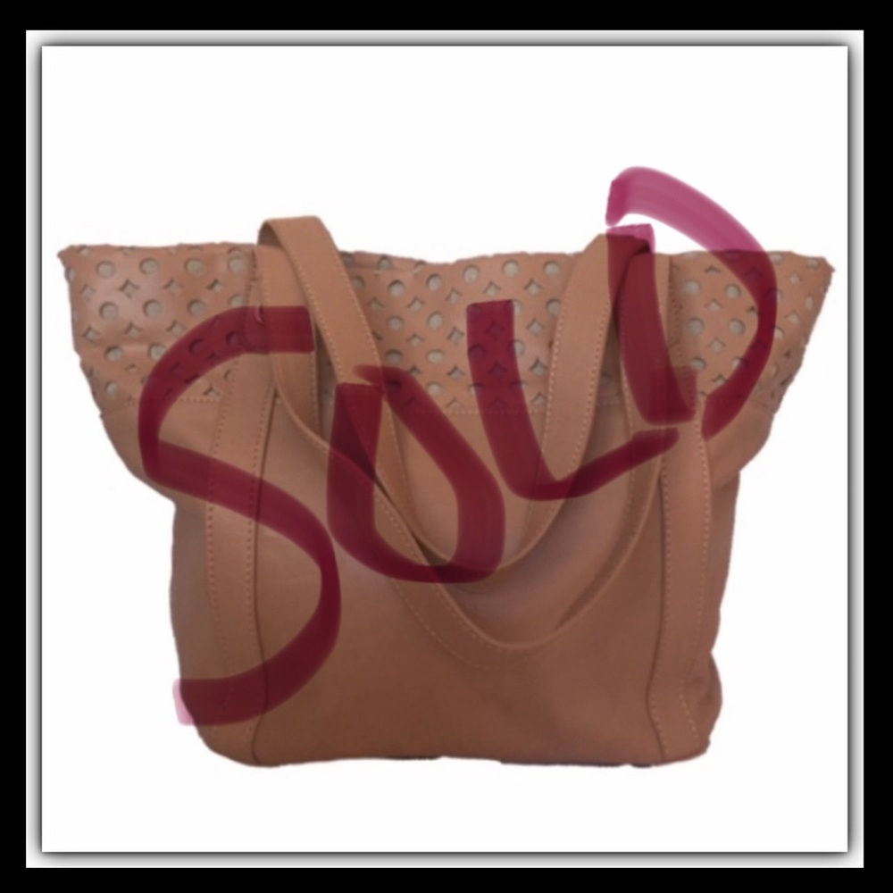 Tan Leather Sondra Roberts Tote